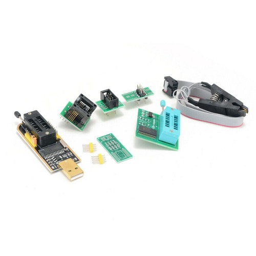 CH341A Programmer Complete Set USB + SOP8 Clip + 1.8V Adapter + SOP8 Adapter - Picture 3 of 8