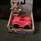 <!--F#f_0-->Disney Junior Minnie's Daily Driver Poseable Minnie Mouse with Pink Car NEW<!--F/-->