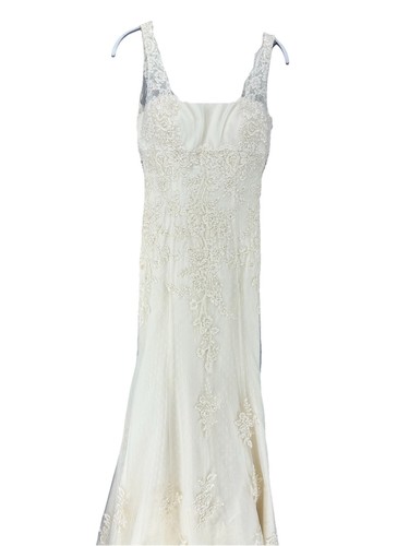 San Patrick Wedding Dress ivory For material Repurposing Cosplay Costume Lace - Picture 1 of 16