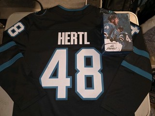 Tomas Hertl San Jose Sharks Size Medium Jersey And Bobblehead.