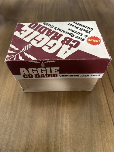 Vintage Texas A&M Aggies CB Radio 1976 Collectible Megaphone Funny Gag Gift - Picture 12 of 13