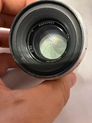 Helios 44 2/58 мм lens 8 blades silver M39 The king of bokeh 6002853 the USSR - Picture 3 of 6
