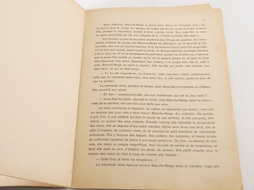 Blanche Neige Madeleine Charlier Beatrice Mallet Edition Gordinne Belgium 1938 - Picture 6 of 8