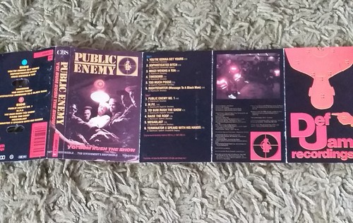 PUBLIC ENEMY - yo!  bum rush the show .. cassette album  1987 - Picture 5 of 5