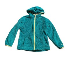 girls teal blue jackets, Front Pockets Size 5/6 Girls Zipper closure with Hood