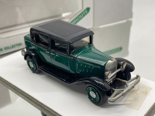MINIROUTE 50 CITROEN C6G BERLINE 1931 - HANDBUILT -GREEN 1:43- FAIR IN BOX - Picture 10 of 10
