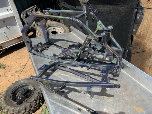 🔥 06-09 Suzuki LTR450 LTR 450 OEM Frame Chassis Subframe Powdercoated - Picture 5 of 7