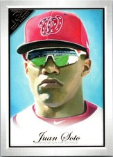 2019  Topps Gallery Juan Soto  7 Washington Nationals (B)