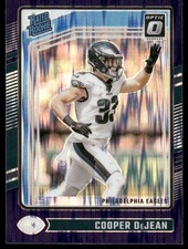 2024 Donruss Optic #221 Cooper DeJean Purple Shock