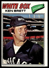 1977 Topps #157 Ken Brett Chicago White Sox Baseball
