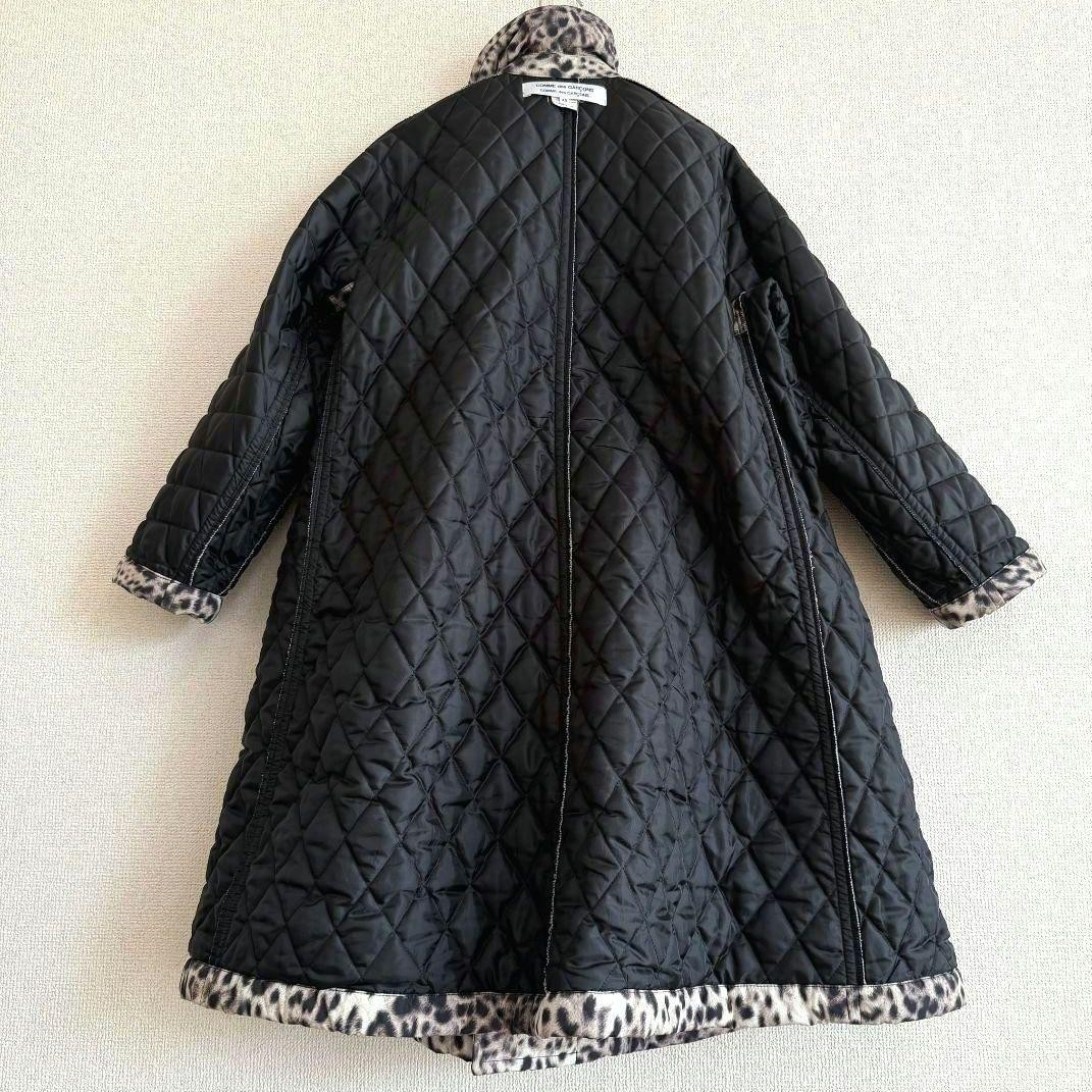 Comme des Garcons Comcom Leopard Print Round Coll… - image 4