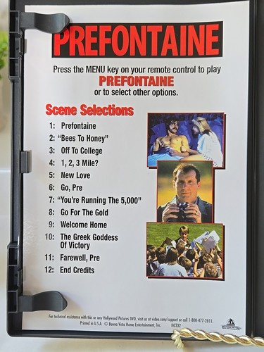 Prefontaine (1997) DVD Jared Leto Ed O'Neill Drama Biopic Running Movie CIB Q - Picture 6 of 9