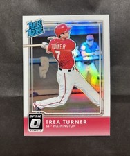 2016 Panini Donruss Optic Trea Turner (Nationals) Rated Rookie Card No. 33