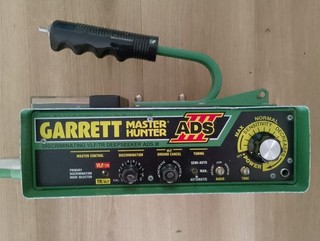Vintage Garrett A.D.S. Deepseeker VLF / TR Metal Detector See Description
