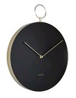 Karlsson Hook Metal Wall Clock 34cm Black KA5765BK