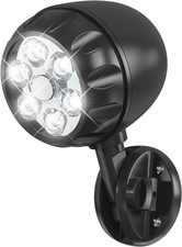 Battery Motion Sensor Light Outdoor, 600 LM Battery Operated Motion 1 Pack