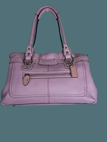 Coach Penelope Shopper Soft Pebble Leather Femininity Coquette Shoulder Purse - Picture 3 of 18
