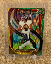 2024 Panini Select - Premier Level Michael Penix Jr. #110 Black & Green Shock...