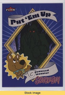 2024 Fleer Scooby Doo Put 'em Up! Stickers Seaweed Monster #57 READ 0p0t