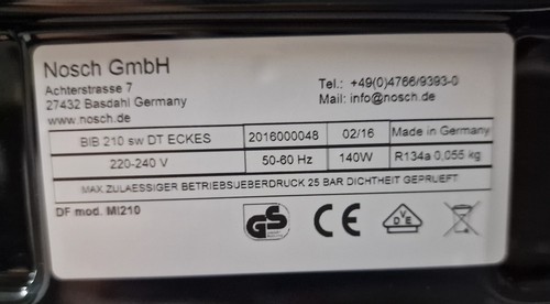 Nosch Dispenser BIB 210 Schwarz - Neu - im absoluten BESTZUSTAND!!!  - Bild 6 von 8