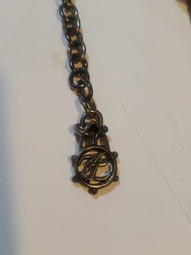 Vintage Karl Lagerfeld Cage Box Sphere Rhinestone Gunmetal 31.5" Signed Necklace - Imagen 5 de 22