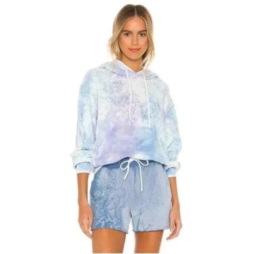 Cotton Citizen Blue Purple Tie Dye Sweatshirt Hoodie