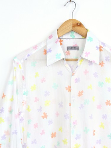 Givenchy Men’s Vintage Full Printed Shirt Button Up, Size 41 - Picture 2 of 10