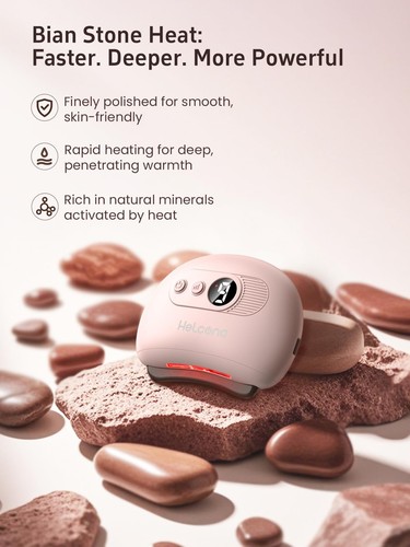 Electric Gua Sha Face Massager Tool, Gua Sha Facial Tool with Heat, 9 Levels ... - Picture 4 of 9