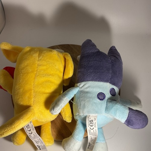 Peluche Bluey lotto di 2 peluche bluey e fortunati 7" - Foto 4 di 4