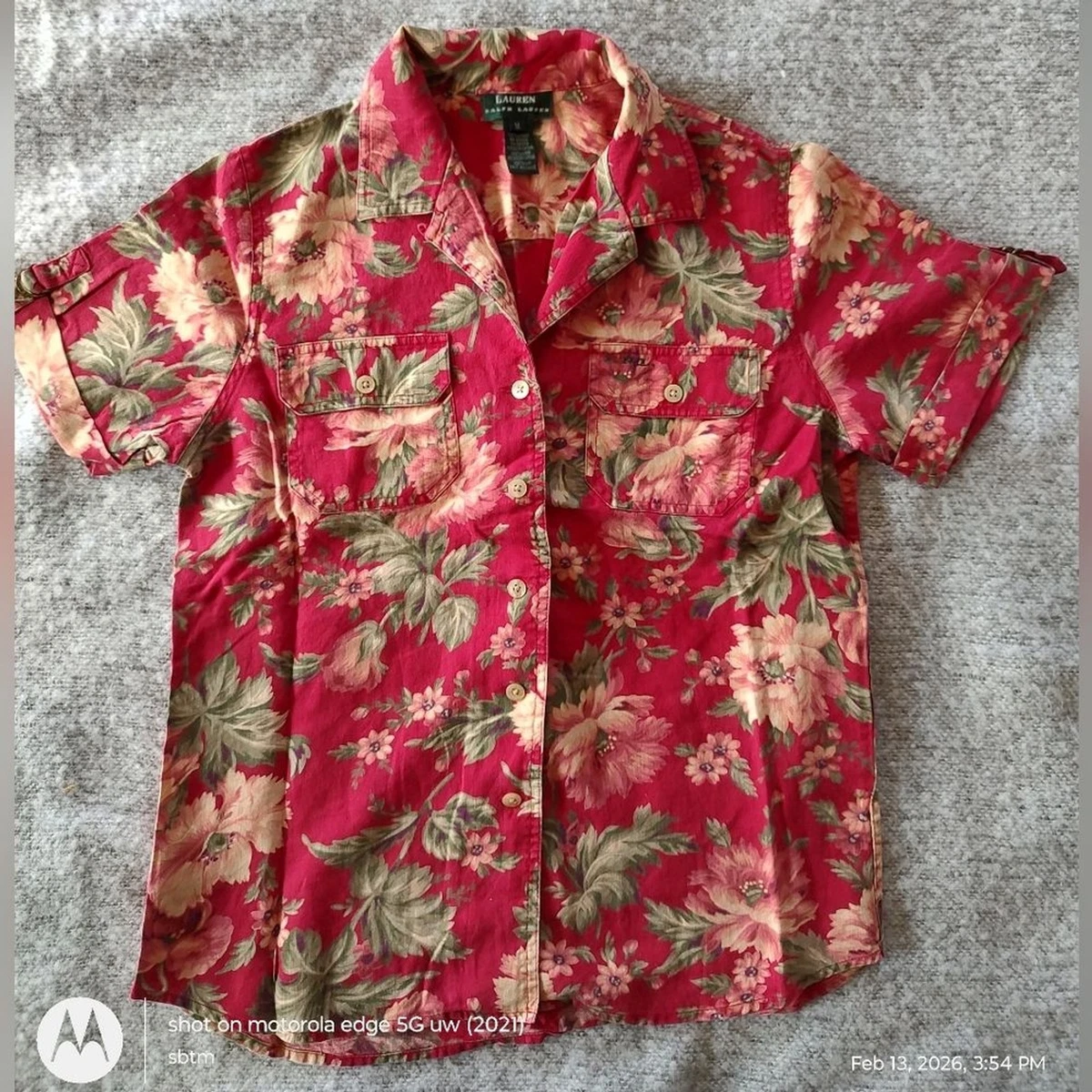 Ralph Lauren Floral Tops for Women for sale | eBay