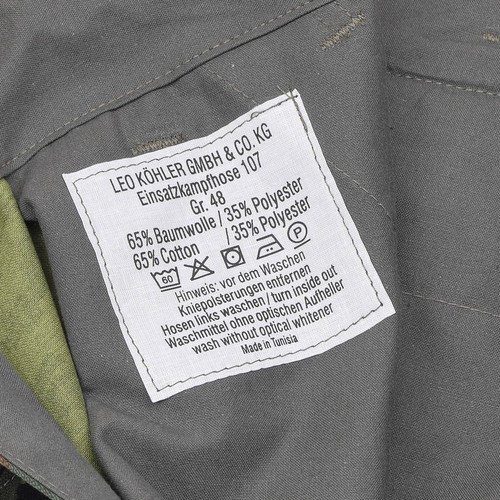 Leo Kohler sturdy combat pants ACU reinforced tactical cargo trousers flecktarn - Picture 7 of 7
