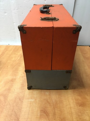 Vintage GE Vacuum Tube Caddy Case Repairman TV Radio Carrier 22 x 14 x 9" - Picture 5 of 14