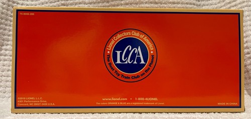 Lionel LCCA 2019 Reno Convention Registration Gift Bumper Trolley 6-58047 - Picture 3 of 8