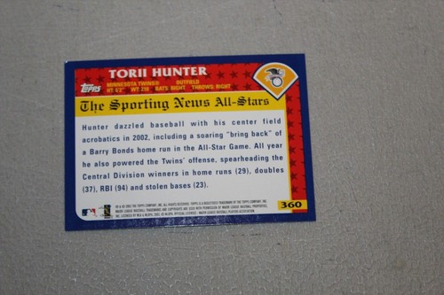 2003 TOPPS BASEBALL CARDS Complete Finish Fill Your List Set U-Pick #251-500 - Picture 220 of 500