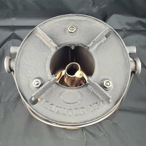 Antiker MAX SIEVERT Äquator No.7 Petroleum Ofen Ofen Blas Lampe Brenner Heizung - Bild 10 von 10