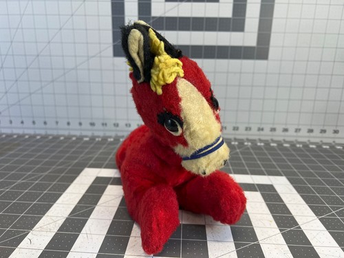 Vtg Sankyo Horse Plush Music Animals of Distinction Knickerbocker - Picture 7 of 13