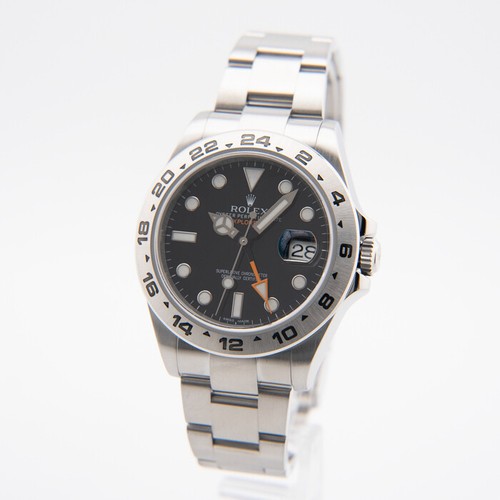 ROLEX Explorer II 216570 Nero Garanzia 2013 Scatola/Carta SN/#G - Foto 2 di 24