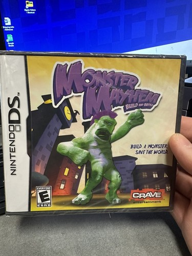 Monster Mayhem: Build and Battle (Nintendo DS, 2009) **BRAND NEW SEALED** - Picture 1 of 5
