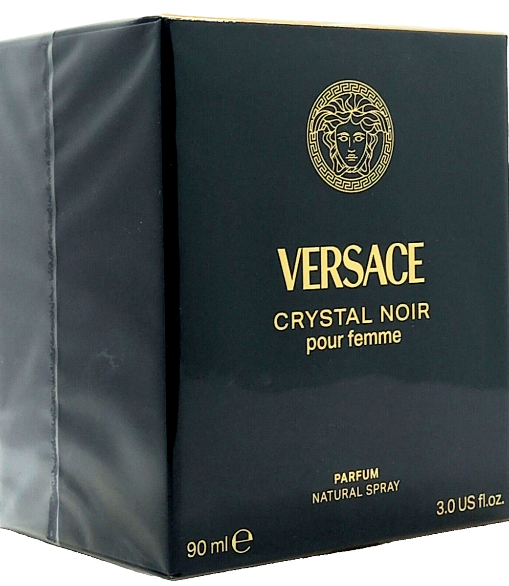 VERSACE CRYSTAL NOIR POUR FEMME PARFUM SPRAY 3.0 Oz / 90 ml BRAND