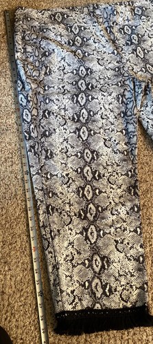NWT Joe B Benbasset Womens Pants 26 28 Snake Print Pull On Stretch - Picture 4 of 6