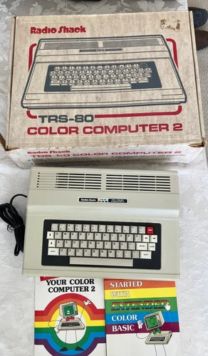 Radio Shack Tandy TRS-80 Color Computer 2 with original box 26-31274