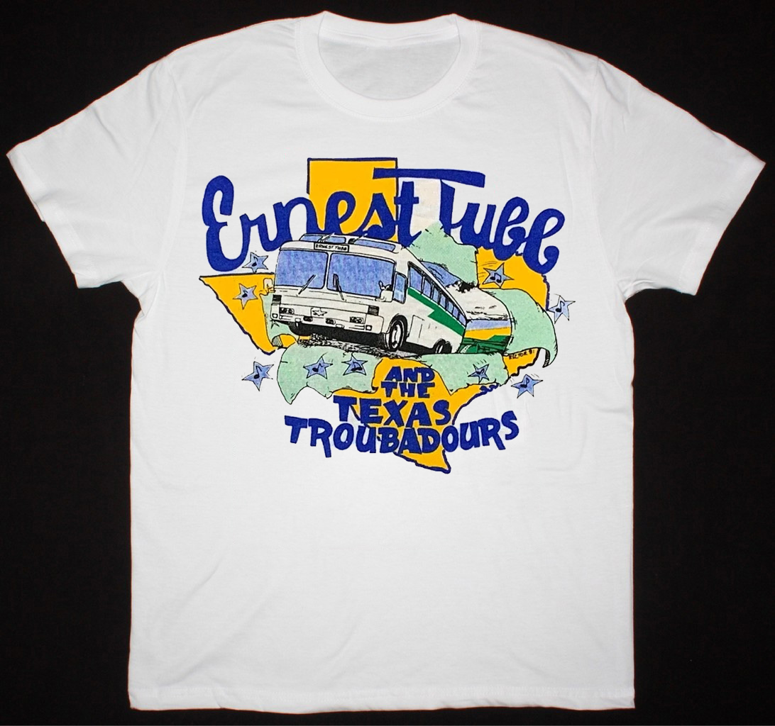 1982 Ernest Tubb and his Texas Troubadours Shirt White