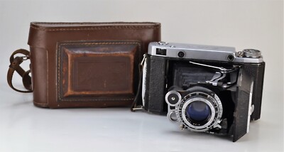SOVIET USSR MOSKVA-5 6x9 MEDIUM FORMAT CAMERA, CLAD (2)