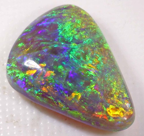 OPAL OSCURO, 100% natural, Lightning ridge 5,60 cts. - Imagen 13 de 15