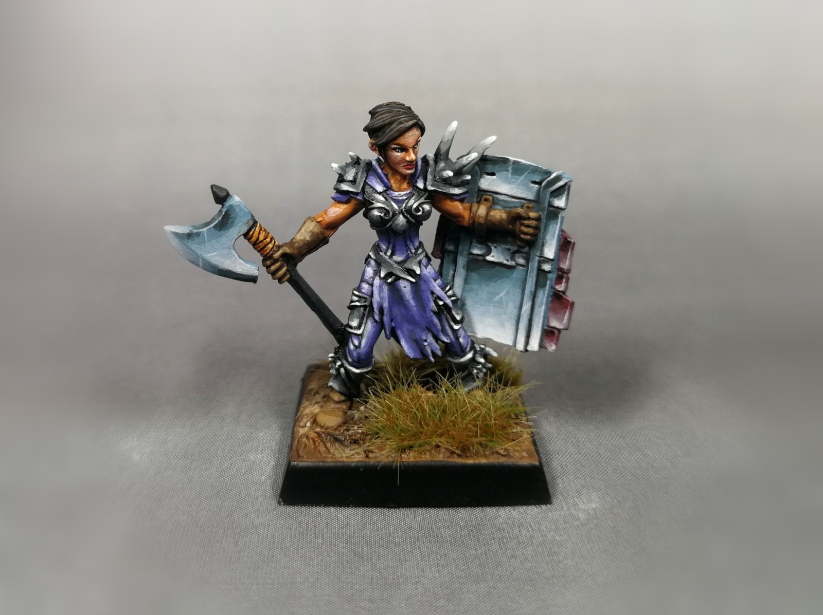 (modulación) pintado Fantasy-D&D 28mm Pathfinder-Reaper-Kul inkit humano bárbaro (modulación) pintado Fantasy-D&D 28mm Pathfinder-Reaper-Kul inkit humano bárbaro