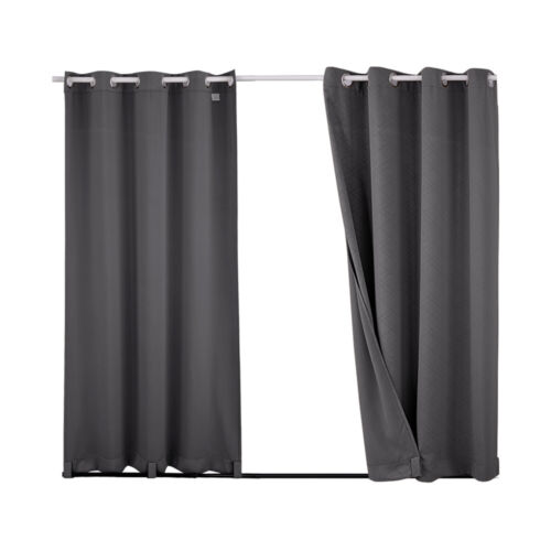 Patio Outdoor Waterproof Curtains Windproof Blackout Drapes Top Bottom Grommet - Picture 80 of 82