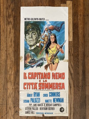 Original Captain Nemo The Underwater City 1969 Italian Movie Poster Ebay Original Captain Nemo The Underwater City 1969 Italian Movie Poster Ebay