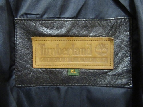 VINTAGE TIMBERLAND WEATHERGEAR LEDER FELDJACKE GR XL + BIG & TALL - Bild 23 von 23