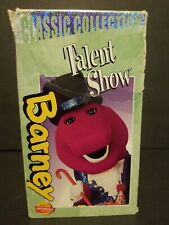 Vintage Barney Talent Show Classic Collection VHS Video Tape Kids Sing Songs 