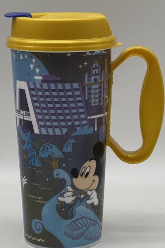 2 Walt Disney World 50th Anniversary Resort Travel Mugs Refillable Cups